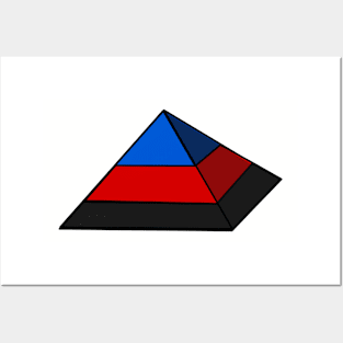 Pyramid Pride Posters and Art